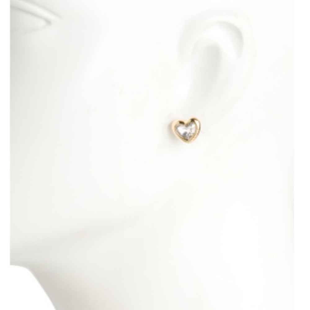 Coach Heart Stud Earring - Picture 2 of 5